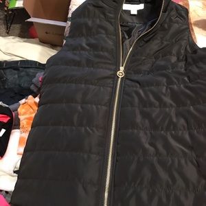 Michael Kors Black Vest Size Small New